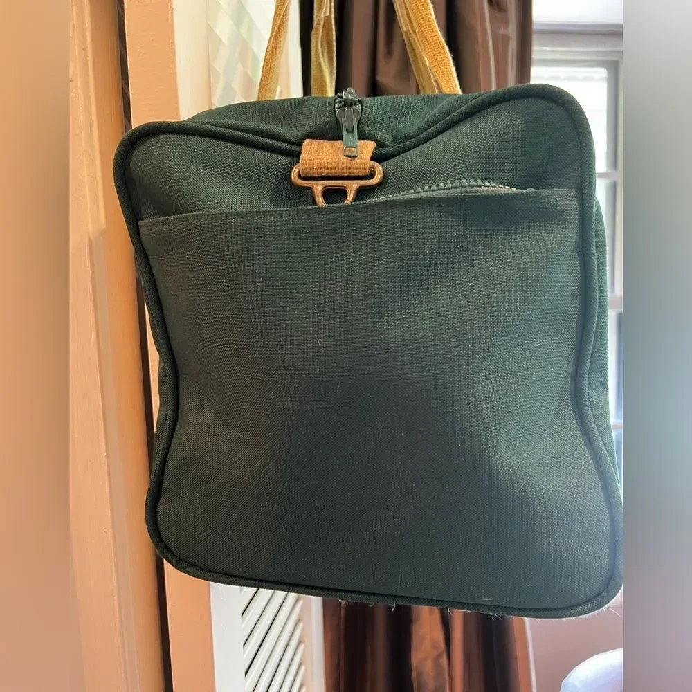 Rolex Green and Tan Men's Duffel Bag Vintage & Rare